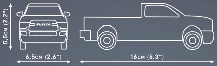 Actual product image Cobi Dodge RAM 2500