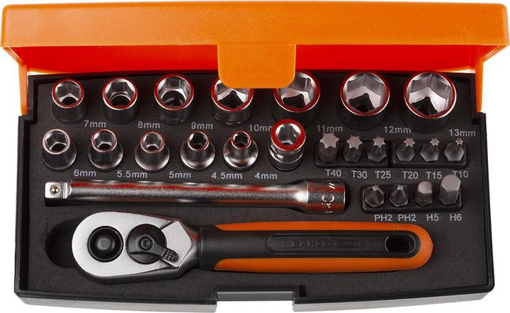 Produktbild Bahco Steckschlüssel-Satz (6 mm, 5.5 mm, 7 mm, 5 mm, 4.5 mm, 4 mm)