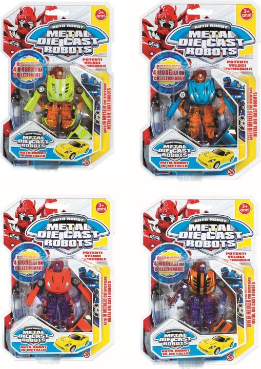 Actual product image Rs Toys Robots Die Cast 4 Ass. Blister