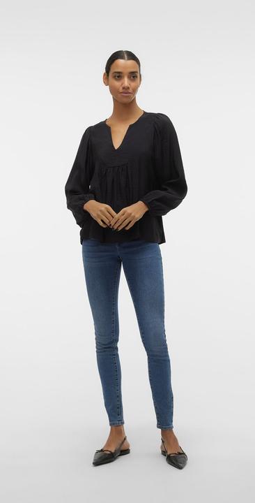 Image du produit Vero Moda Coupe normale Col mandarin Élastique aux poignets Chemise (XS)