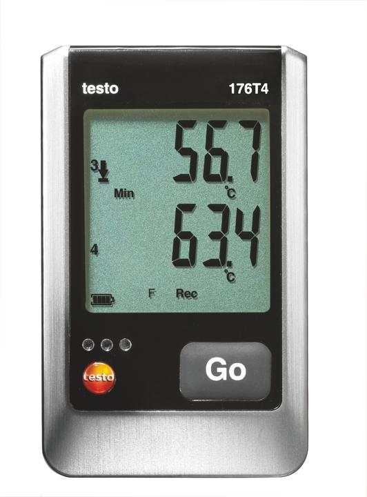 Image du produit Testo Enregistreur de données de température 176 T4 (Thermomètres)