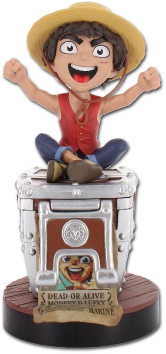 Image du produit Exquisite Gaming One Piece Cable Guys Porte-charge Monkey D. Ruffy Wanted Poster 21 cm