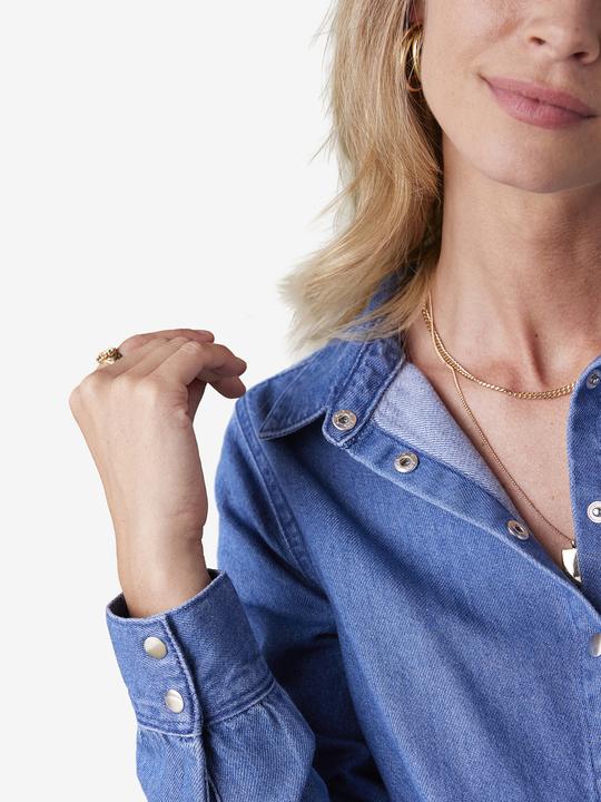 Produktbild Envie de Fraise Jeanskleid für Schwangerschaft und Stillzeit, Recycling-Baumwolle