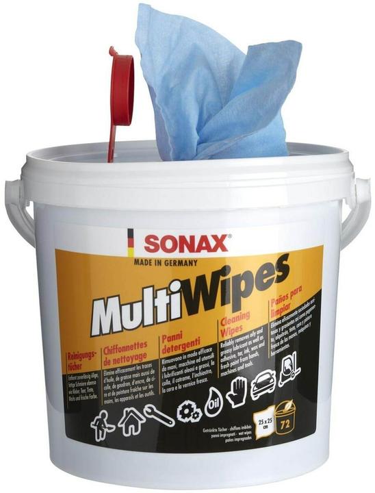 Immagine prodotto Sonax MultiWipes, salviette per la pulizia, secchio 72 pezzi