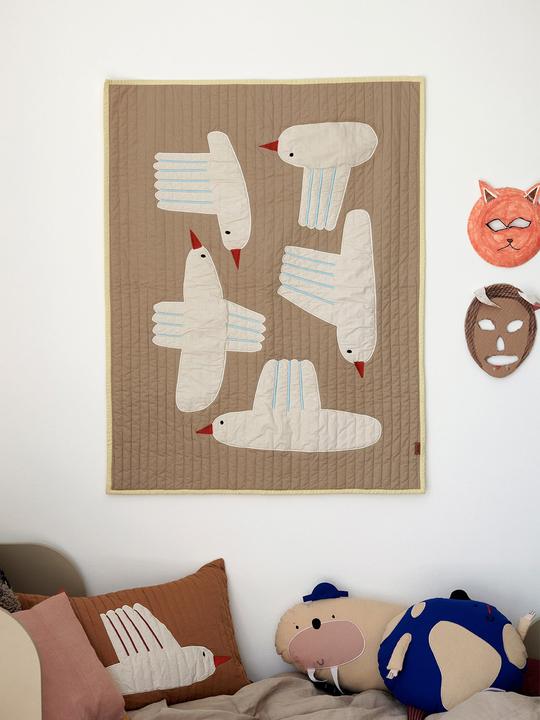 Produktbild Ferm Living Bird Quilted Blanket (80 x 110 cm)