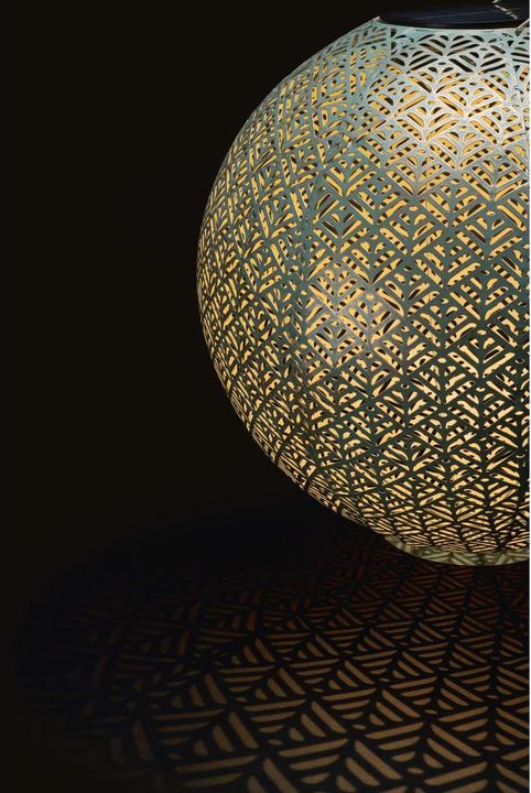 Produktbild STT Windlicht Solar Antic Ball Sofia, Ø 40 cm, Aqua