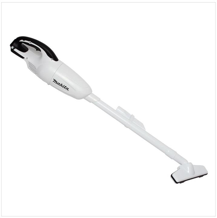 Actual product image Makita BCL 180 ZW 18 V Li-Ion battery vacuum cleaner WHITE Solo - only the device