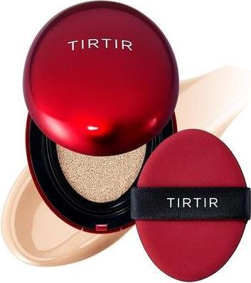 Actual product image TirTir Mask Fit Red Cushion Foundation - Full Coverage, Weightless, Skin Fit (#21C Cool Ivory)