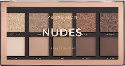 Produktbild Profusion PROFUSION Eyeshadow Palette paleta 10 cieni do powiek Nudes (Nudes)