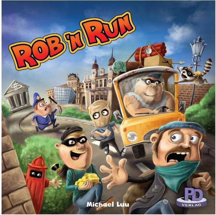 Produktbild PDV09720 - Rob n Run, Brettspiel, für 2-5 Spieler, ab 10 Jahren (Englisch)