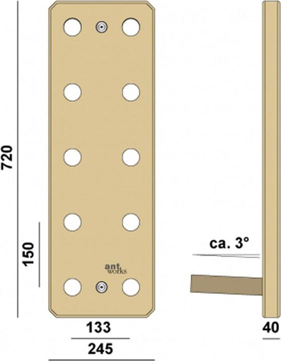Produktbild Antworks Ant Hill Pegboard