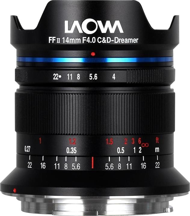 Venus Optic Laowa 14mm f/4 FF RL Zero-D Canon RF (Canon RF, Vollformat)