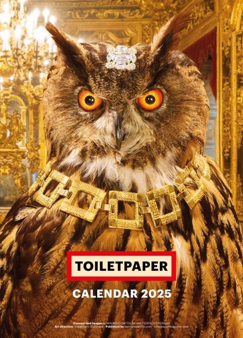 Actual product image Damiani Toiletpaper Calendar 2025 (English)