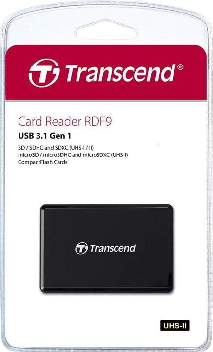 Immagine prodotto Transcend Lettore di schede TSRDF9K2 (USB 3.1)