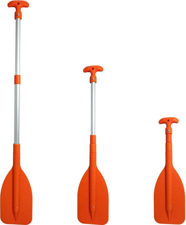 Compass Pagaie de pointe télescopique Davis 3 pièces noire (106 cm, 3 pièces)