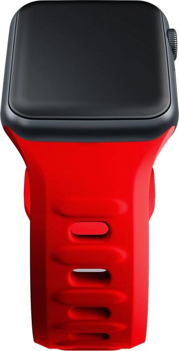 Produktbild 3MK Silicone Watch Strap czerwony/red dla Apple Watch 42/44/45/49mm (Edelstahl, Silikon)