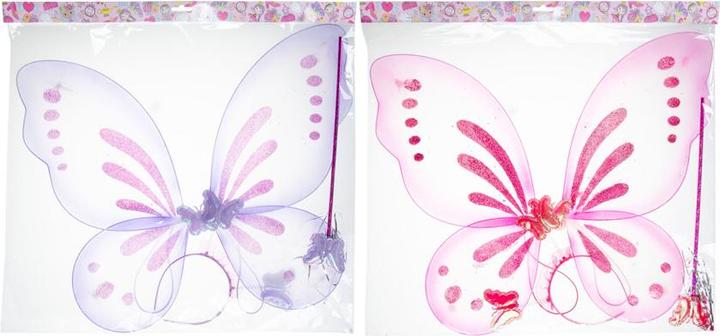 Produktbild LG-Imports Schmetterlingsflügel mit Zauberstab und Tiara