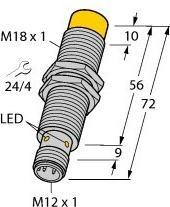Actual product image Turck TURC TN-EM18WD-H1147-EX Read/write head BL ident Ex-10005M X