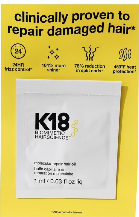 Image du produit K18 Foil Oil (1 ml)