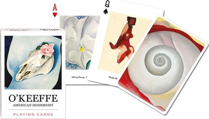 Produktbild Piatnik Poker, Georgia O'Keeffe (Deutsch)
