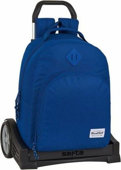 Safta Schulrucksack mit Rädern Evolution BlackFit8 Oxford Dunkelblau (32 x 42 x 15 cm)