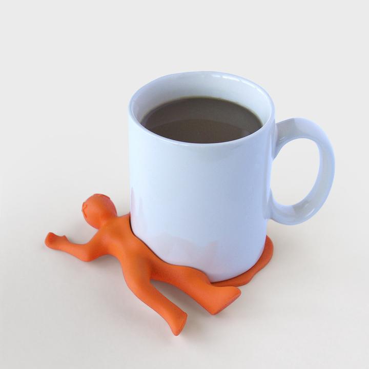 Produktbild Suck UK Splat Stan Coaster (1 x, Glasuntersetzer)