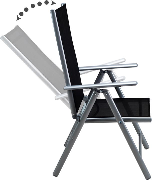 Actual product image Casaria Set of 2 garden chairs