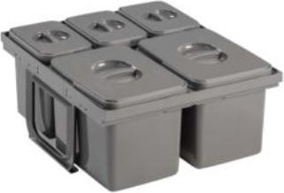 Actual product image Juvel Intra Jazz 60-5 - 230x540x461mm t/køkk.skuffe grå
