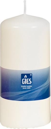 GIES Bougies blanches 58 x 130 mm (6 pcs)