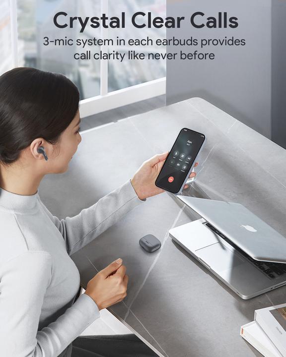 Actual product image Aukey BEYOND ANC PRO - Earbuds (ANC, 25 h, Wireless)
