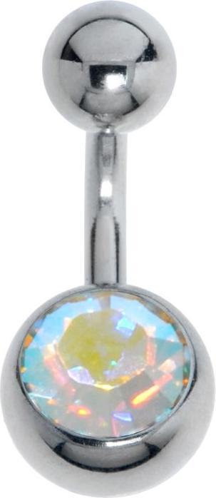 Produktbild Bijouteria Bauchpiercing (Titan, Kristall)