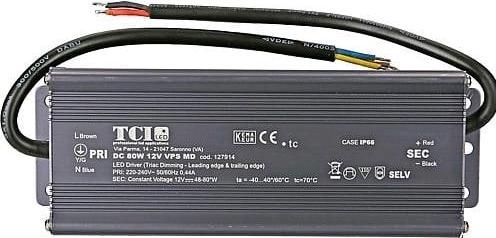 Actual product image TCI Power supply unit 12VDC80W VPS MD