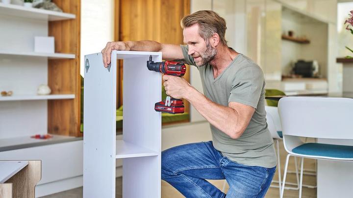 Actual product image Einhell TE-CD 18/45 3X-Li +22 (Rechargeable battery operated)