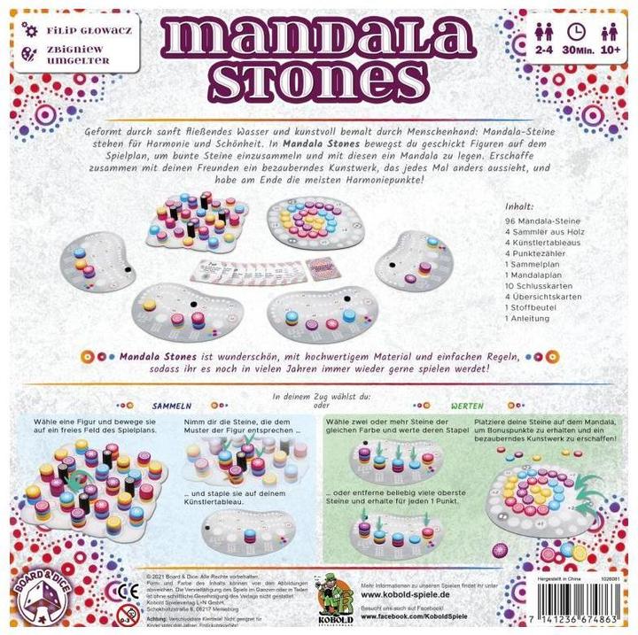 Actual product image Mandala Stones (German)
