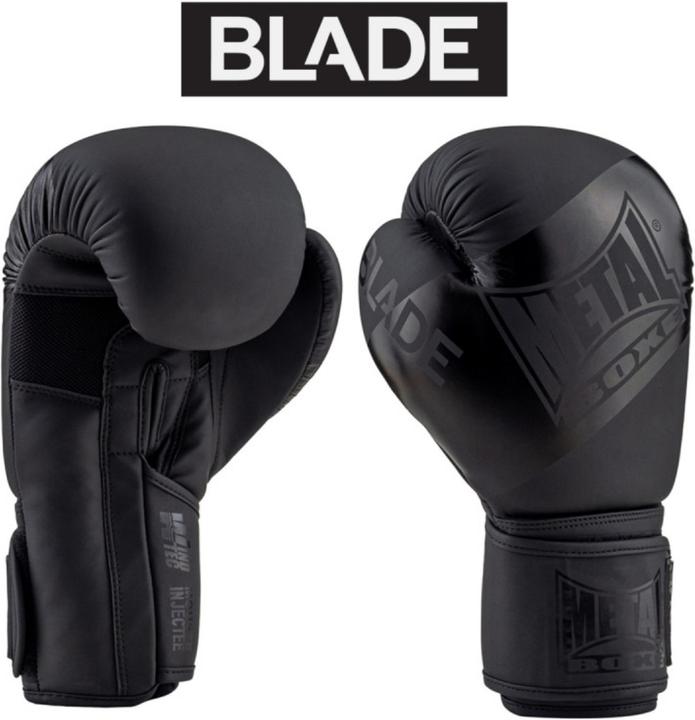 Actual product image MetalBoxe Gant Entr Blade Black Is Black 10 Oz (10 OZ, 10)