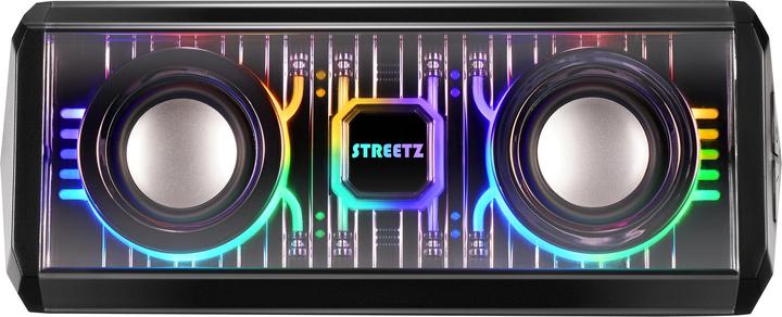 Actual product image Streetz S320 Transparent Bluetooth Speaker 10W