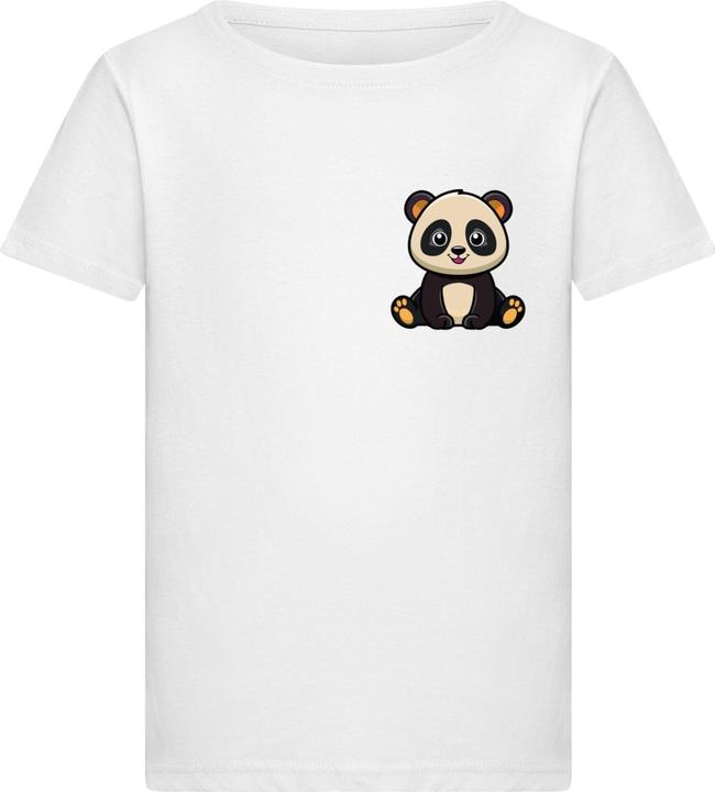 Actual product image Merchcode Girls Cute Panda - T-Shirt - 184859 (158, 164)