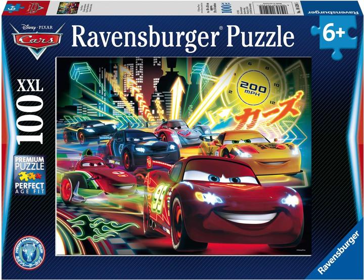 Actual product image Ravensburger Disney Pixar Cars: Cars Neon (100 pieces)