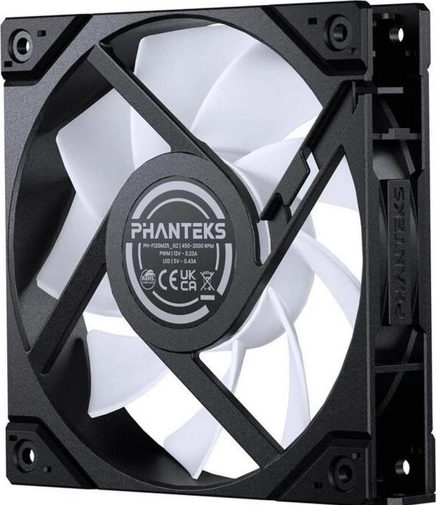 Actual product image Phanteks M25 Gen2 D-RGB (120 mm, 1 x)