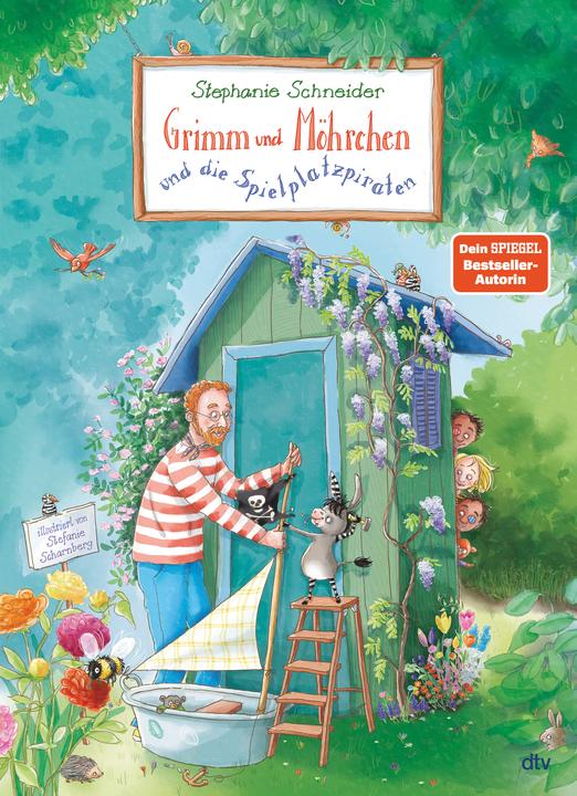 Actual product image Grimm und Möhrchen und die Spielplatzpiraten (German, Stefanie Scharnberg, Stephanie cutter, 2025)