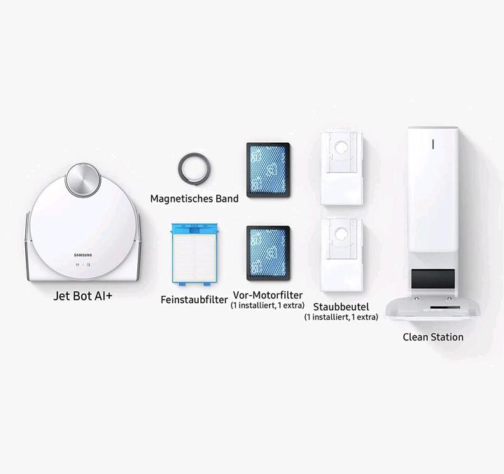 Actual product image Samsung Jet Bot AI+ robot hoover (Robot vacuum)