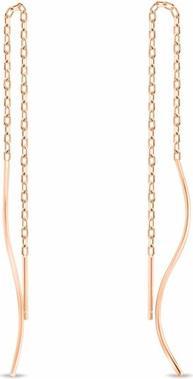Brilio Silver - Fashion gold plated earring EA696R