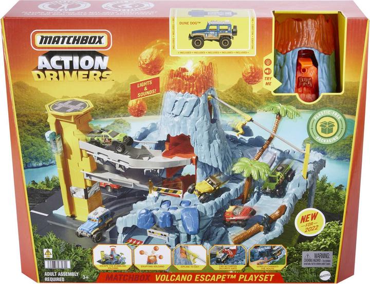 Image du produit Matchbox Action Drivers Volcano Set de jeu
