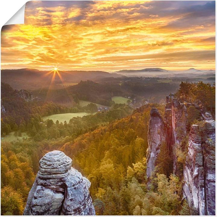 Produktbild Artland Sächsische Schweiz Ferdinandstein U4XC (100 x 100 cm)