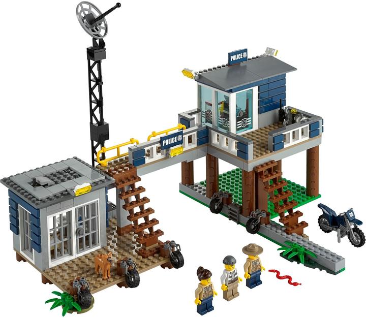 Produktbild LEGO Polizeiwache im Sumpf (60069, LEGO City)