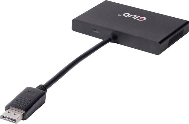 Image du produit Club 3D Hub de transport multi-streaming 1xDP - 4xDP (DP, 6.50 cm)
