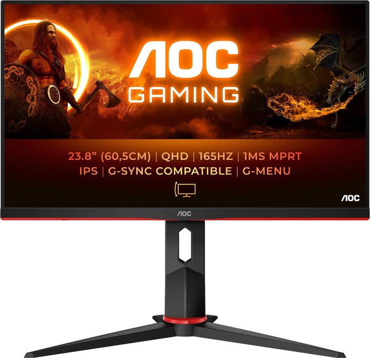 Produktbild AOC Q24G2A (2560 x 1440 Pixel, 23.80")