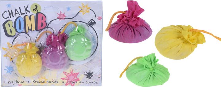 Actual product image Champ Chalk bomb (Pink, Yellow, Green, 3 x)