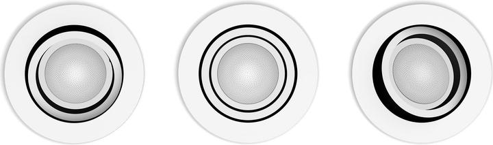 Immagine prodotto Philips Hue White Ambiance Milliskin inkl. Dimmschalter (350 lm, GU10)