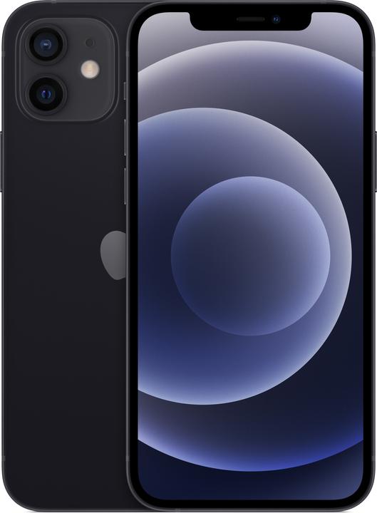 Actual product image Apple iPhone 12 (64 GB, Black, 6.10", SIM + eSIM, 12 Mpx, 5G)